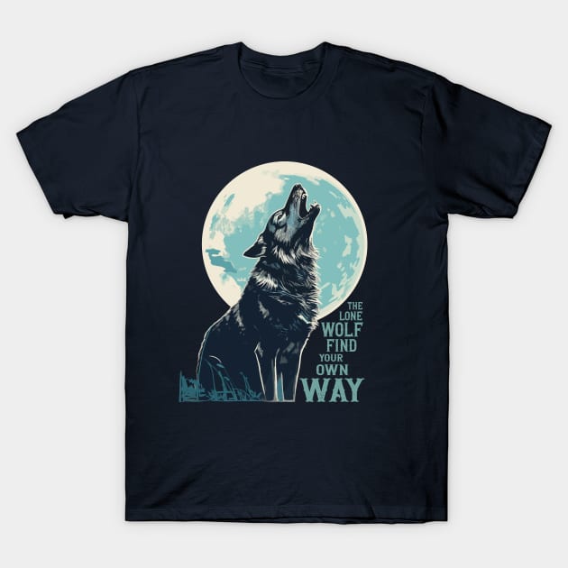 The Lone Wolf T-Shirt by Yopi